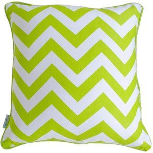 Throw Pillow Cover (1 Pc) for Sofa Couch 16 X 16 Inches Chevron Design Printed i